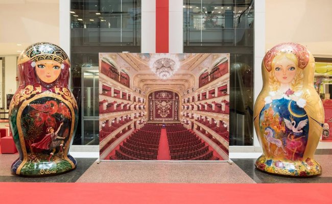 Brasília recebe exposição de matrioshkas gigantes