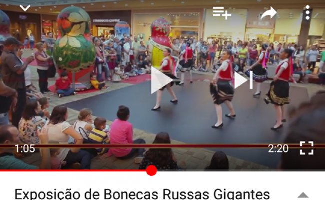 Vídeo Oficial: Exposição Bonecas Russas Gigantes